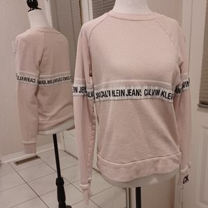 4/$80 Pink CK Sweatshirt - Size XS